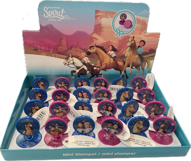 Spirit – mini razítka (samobarvicí) – displej 24 ks