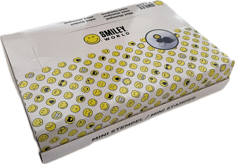 Smiley World mini samobarvicí razítka (24 ks)