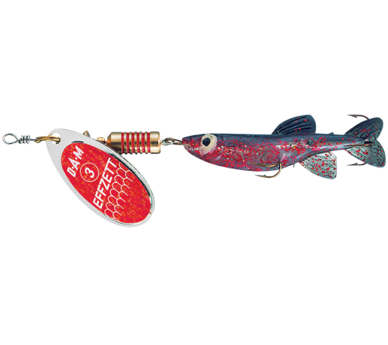Dam minnow spinner sinking reflex reder - 4 13 g