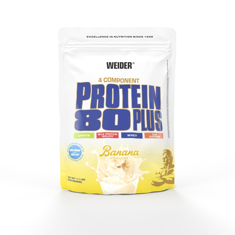 Weider Protein 80 Plus 500 g - banán