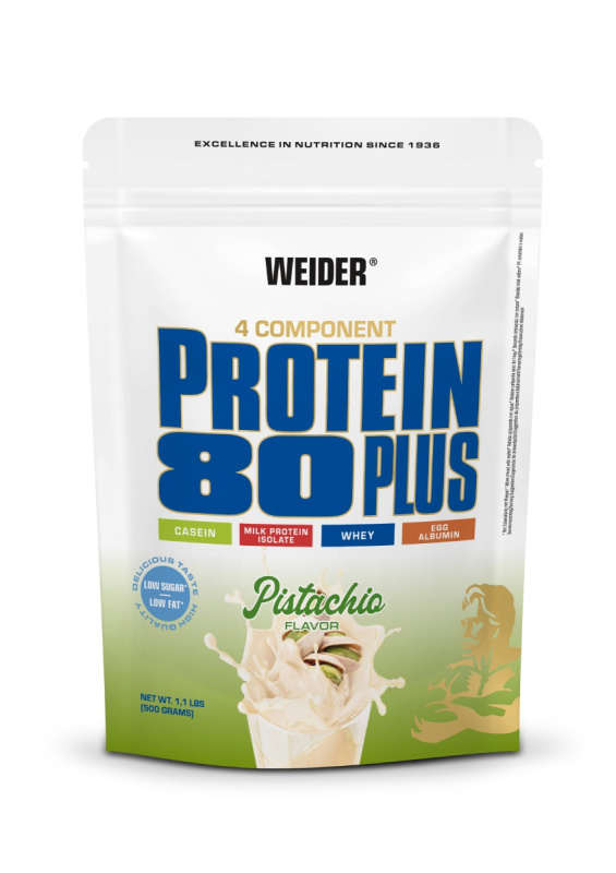 Weider Protein 80 Plus 500 g - pistacie