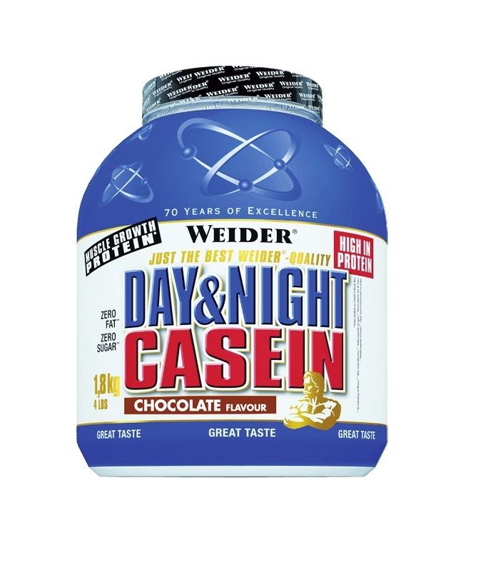 WEIDER Day & night casein příchuť čokoláda 1800 g