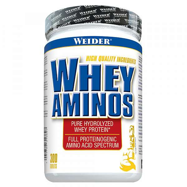 WEIDER Whey aminos komplexní aminokyseliny 300 tablet
