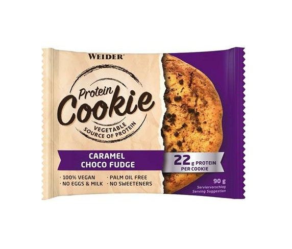 WEIDER Protein cookie karamel a čokoládový fondán 90 g