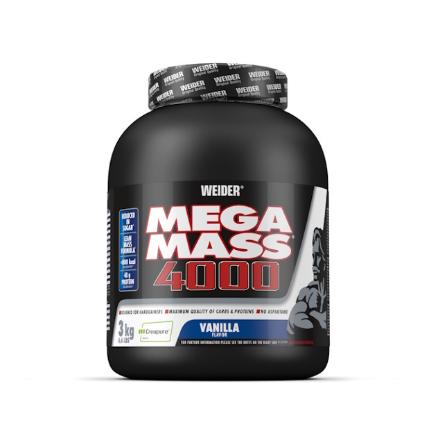 Weider Giant Mega Mass 4000 3 kg - vanilka