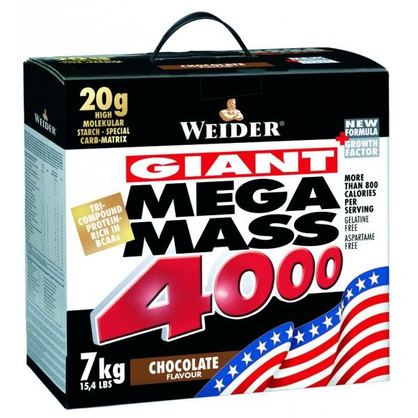 Weider Giant Mega Mass 4000 7kg - vanilka
