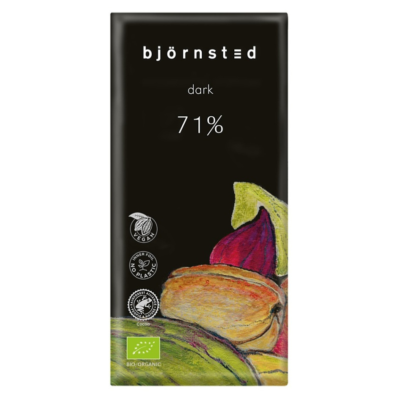 VIVANI Hořká čokoláda 71% björnsted BIO 100 g