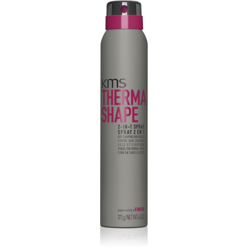 KMS ther 2-in-1 Spray lak na vlasy se silnou fixací pro tepelnou úpravu vlasů 200 ml