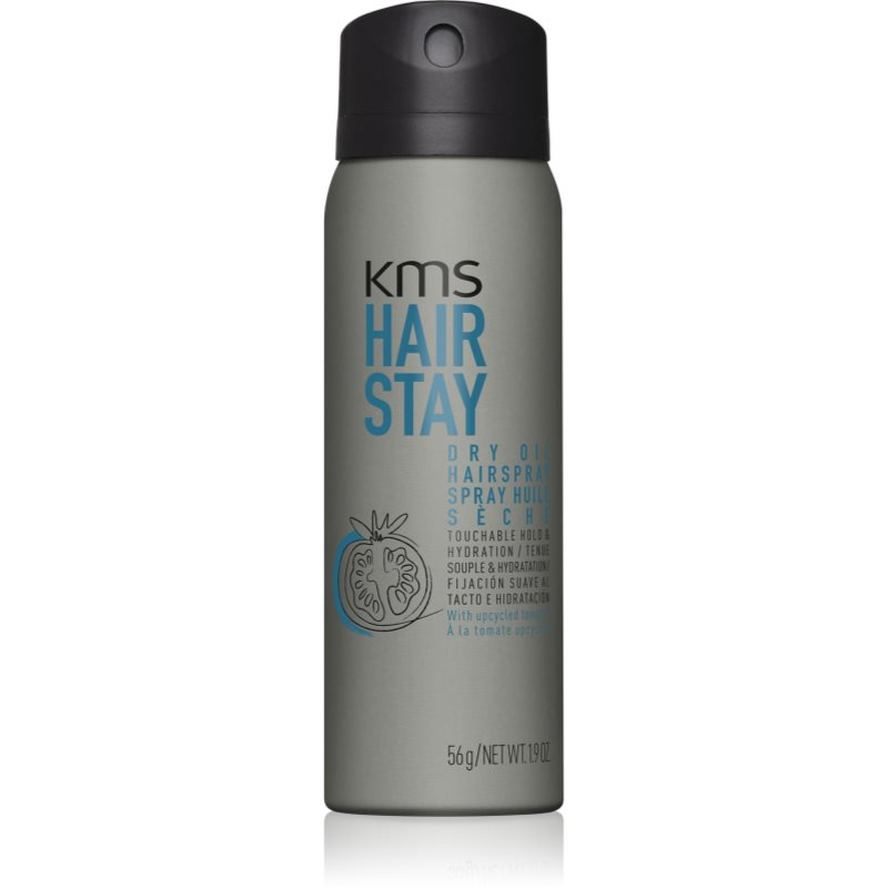 KMS Hair Stay Dry Oil Hairspray suchý olejový sprej s lehkou fixací 75 ml