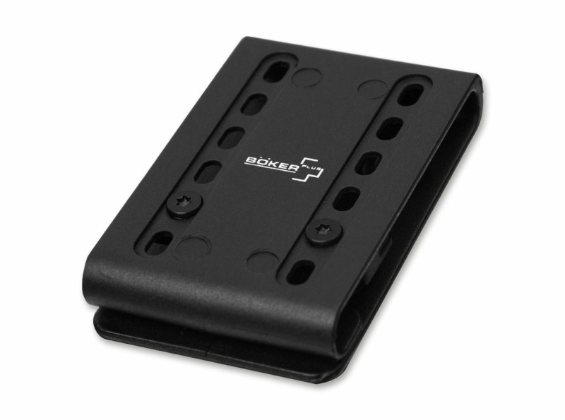 Böker Plus KYDEX OPASKOVÝ KLIP MALÝ klip na opasek (09BO554) černá