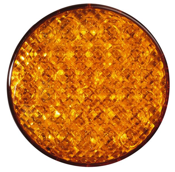 JOKON LED blikající světlo Cat2 12V 3W žluté IP67, 500 mm kabel