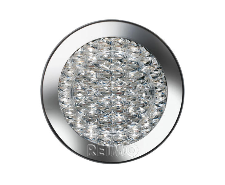 LED brzdové zadní světlo Jokon - čiré, kulaté