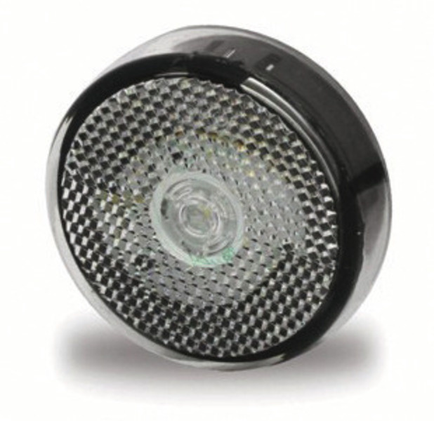 JOKON LED obrysové světlo, 12V, 1W, čiré, 700 mm kabel, IP67