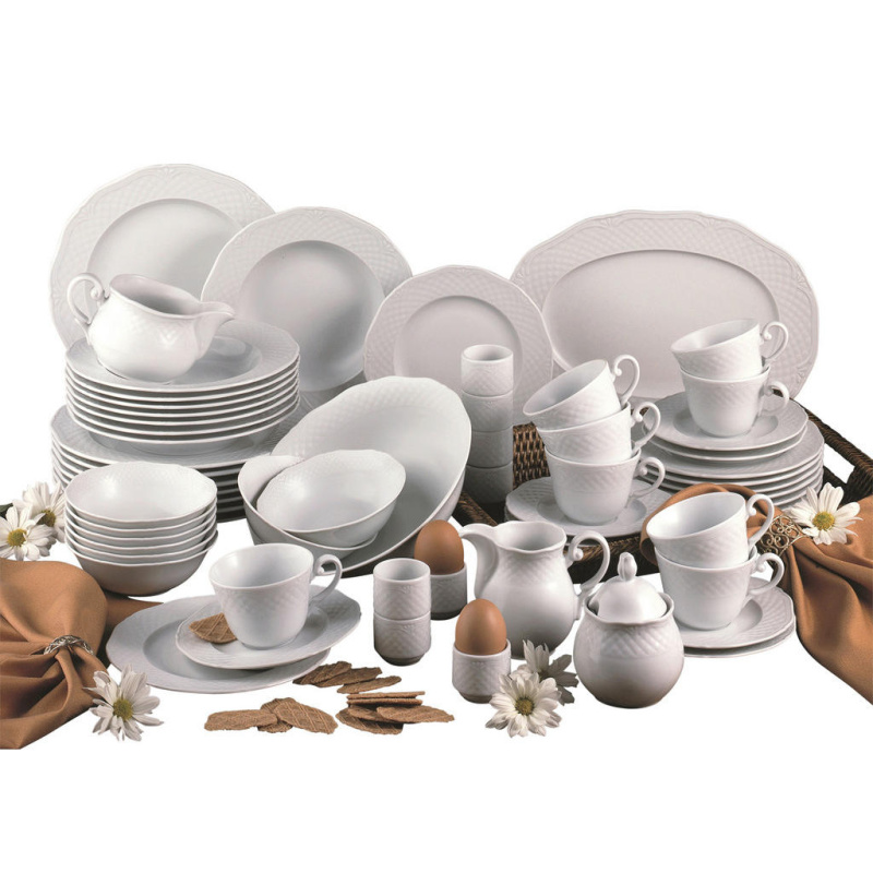 Creatable KOMBINOVANÁ SOUPRAVA 60dílné porcelán
