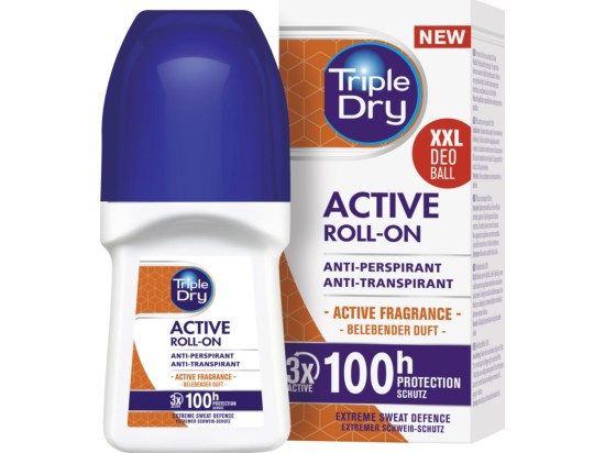 Triple Dry Active antiperspirant roll-on 50 ml