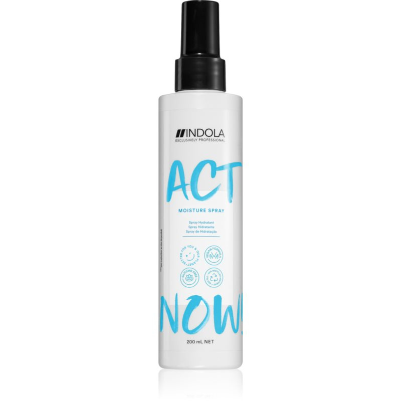 Indola Act Now! Moisture hydratační sprej na vlasy 200 ml