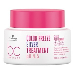 Schwarzkopf Professional BC Bonacure Color Freeze Silver maska neutralizující žluté tóny 200 ml