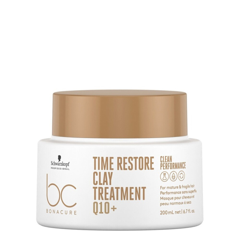 Schwarzkopf Professional BC Bonacure Time Restore jílová maska pro zralé vlasy 200 ml