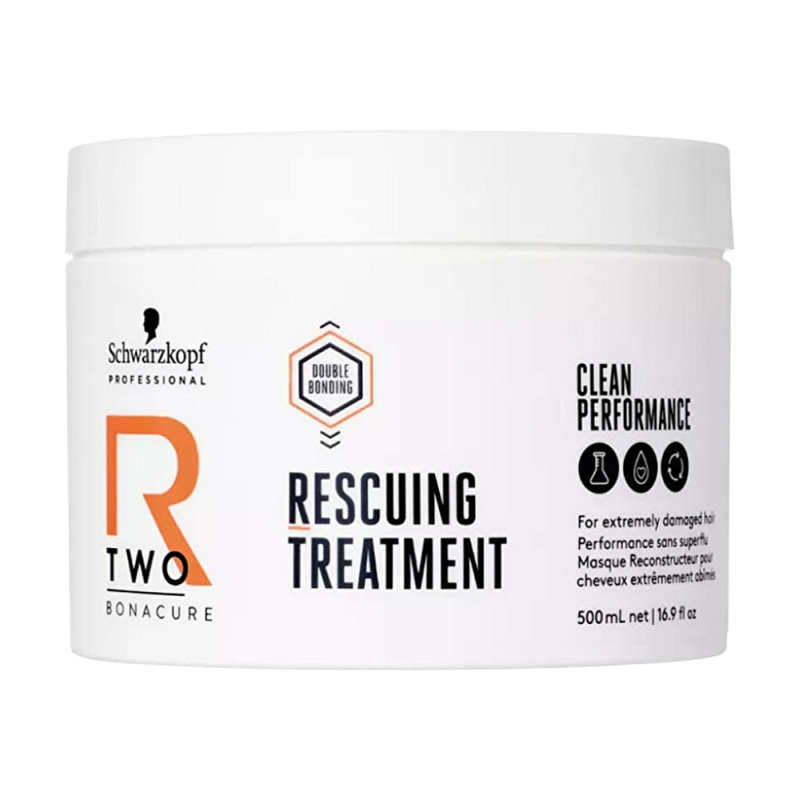Schwarzkopf Professional Bonacure R-TWO Rescuing Treatment maska na vlasy pro extrémně poškozené vlasy 500 ml