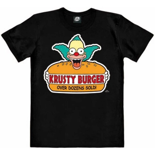 Tričko The Simpsons - Krusty M Černá