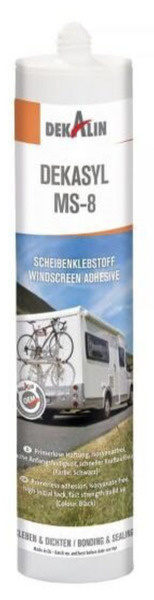 Dekalin DEKAsyl MS-8 lepidlo na okna, kartuše 290 ml - černé