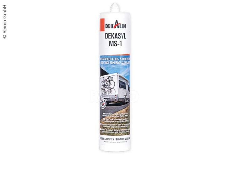 DEKALIN DEKAsyl MS-1 lepidlo, kartuše 290 ml - šedé