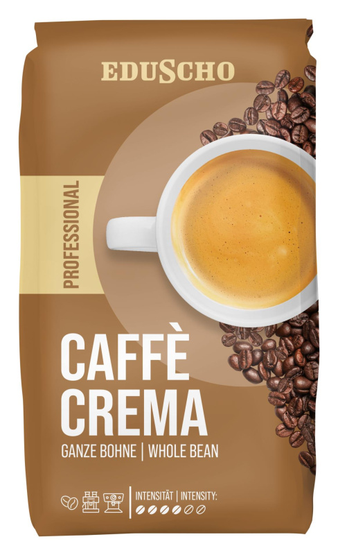 Zrnková káva Eduscho Caffé Crema - 1000 g