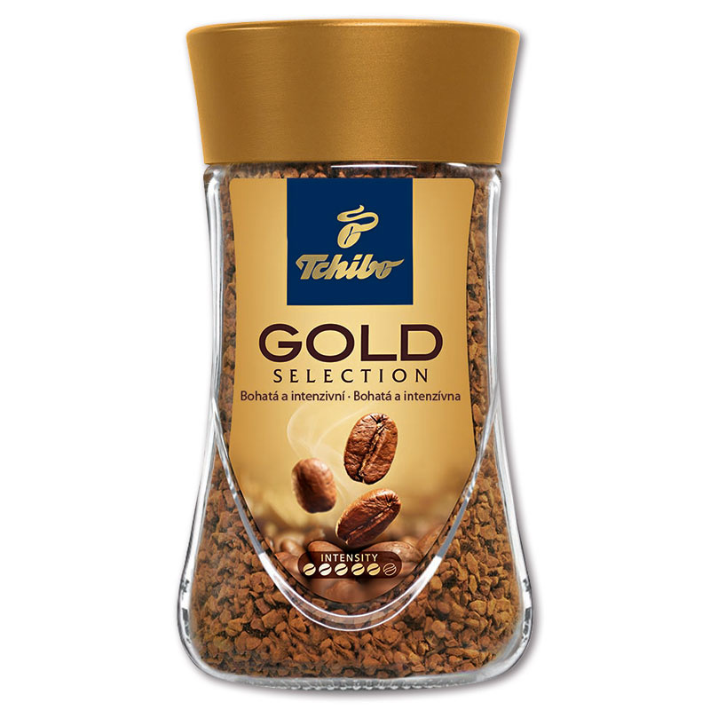 Káva instantní Tchibo Gold Selection - 200 g