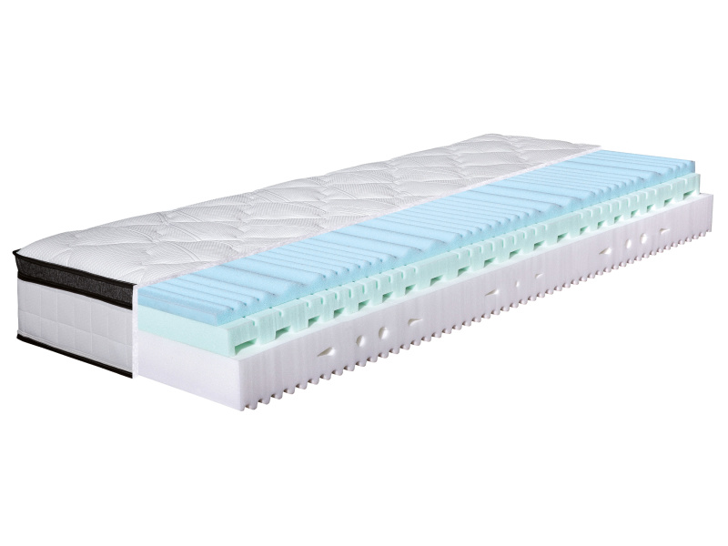Hn8 Schlafsysteme 7zónová matrace ze studené pěny Supreme KS GEL (H2, 120 x 200)