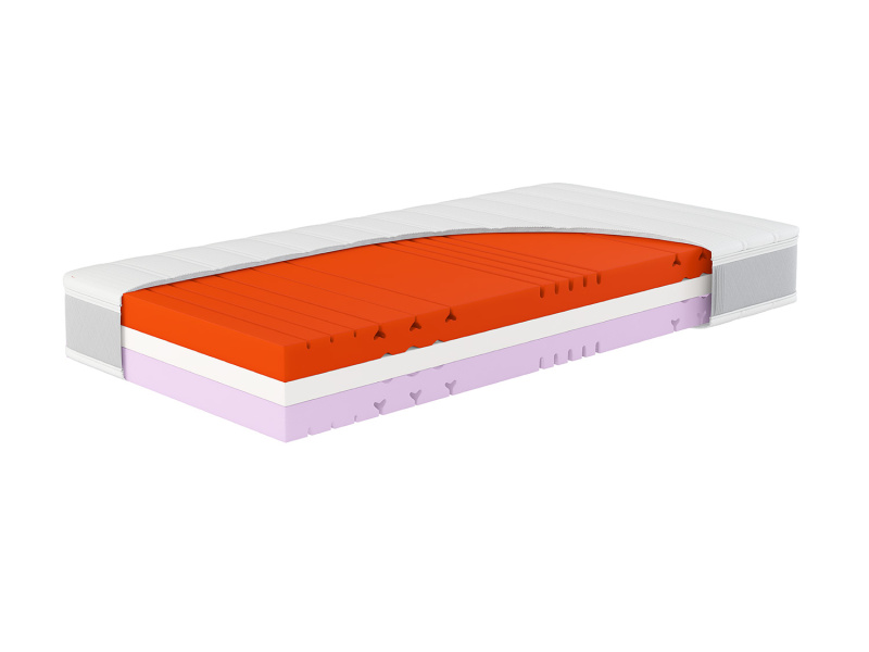 Hn8 Schlafsysteme 7zónová matrace ze studené pěny Sleep Balance Pro (H3/H4, 80 X 200 CM)