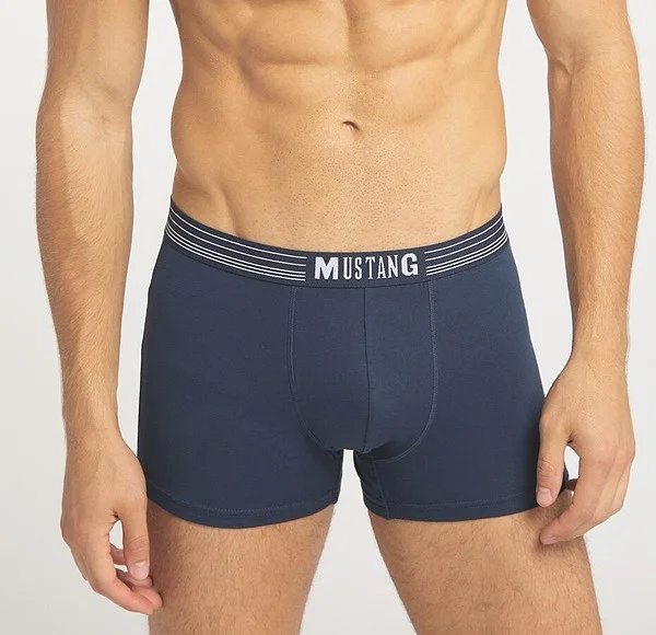 Pánské boxerky Mustang 4046-1050 Retro M-2XL grey M
