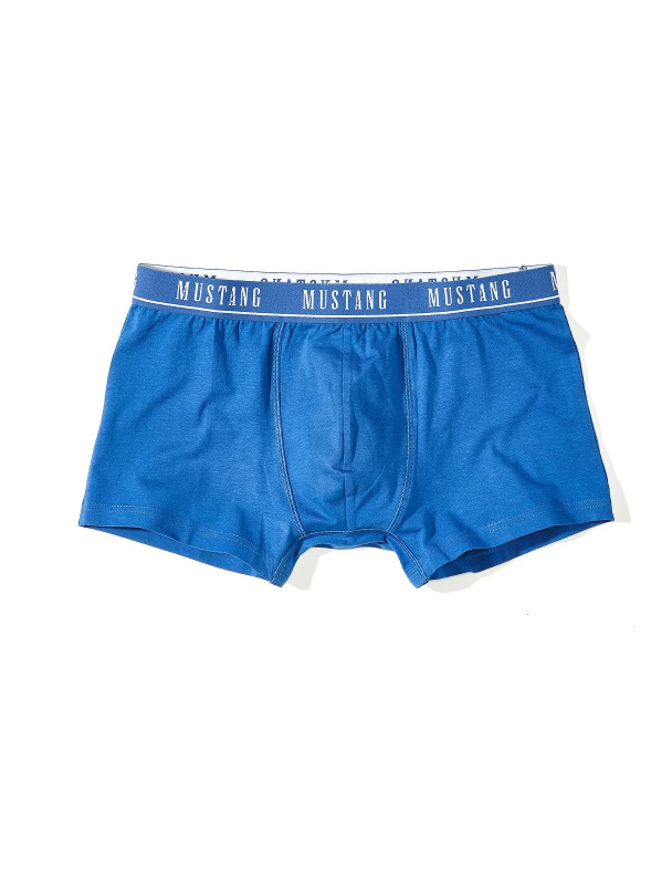 Boxerky Mustang 4224-1003 Retro A'3 M-2XL námořnická modř-střední modř-voda M