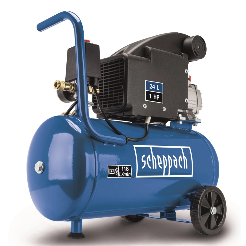 Scheppach Kompresor olejový HC 24-8, 8 bar, 24 l
