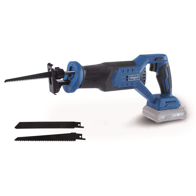 Scheppach BC-RS250-X 20V IXES - akumulátorová ocasová pila (bez akumulátoru a nabíječky)