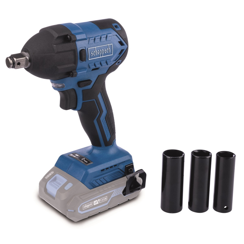 Scheppach BC-IW350-X 20V IXES - akumulátorový rázový utahovák (bez akumulátoru a nabíječky)