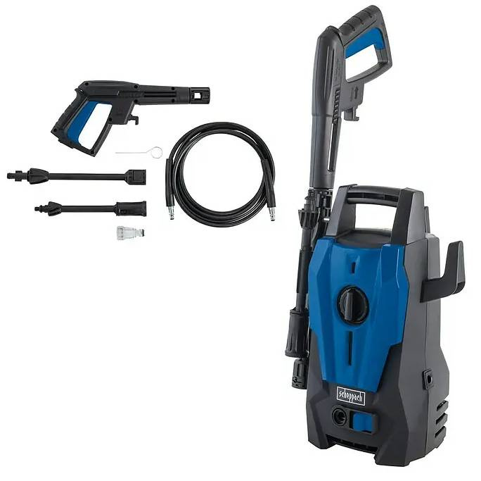 Vysokotlaký čistič Scheppach SHD110 / 1400 W / 390 l/hod. / 110 bar / modrá/černá Varianta: ivi1