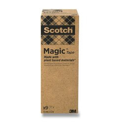 3M Scotch Magic 810 - samolepicí páska - 19 mm × 33 m, 9 ks