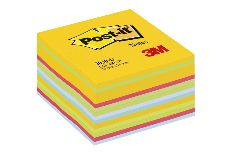 Bločky Post-it v kostce - ultra