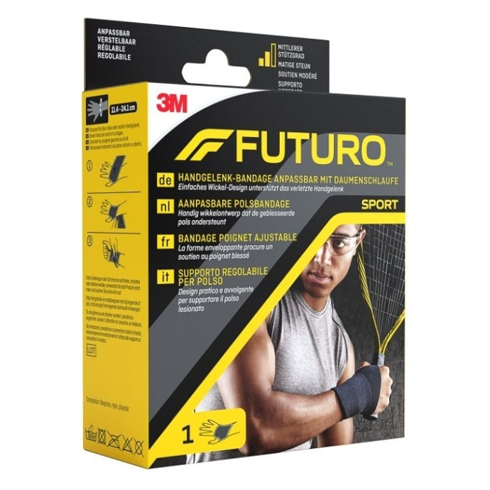3M FUTURO Zápěs.bandáž nastavitelná SPORT