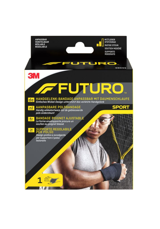 3M FUTURO Zápěs.bandáž nastavitelná SPORT