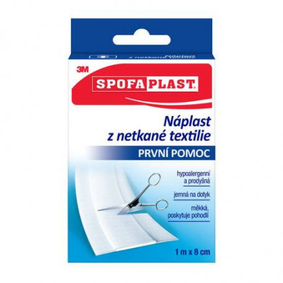 3M Spofaplast® Náplast z netkané textilie 864, 1 m × 8 cm, 1 ks
