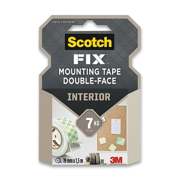 Oboustranná montážní páska Scotch 3M 19 mm × 1,5 m Scotch