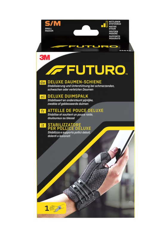 3M FUTURO™ Bandáž na palec S - M černá barva
