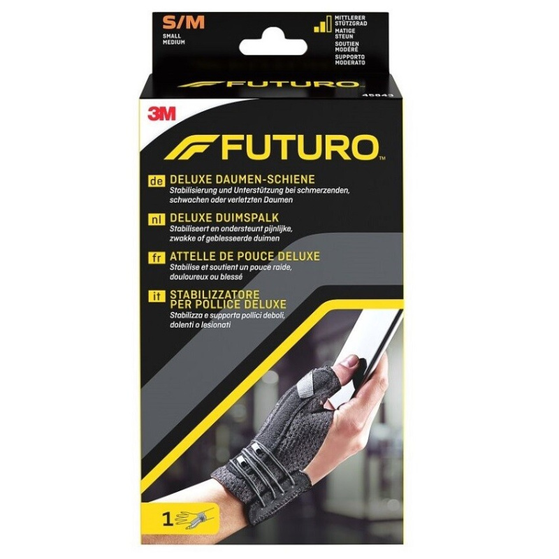 3M FUTURO™ Bandáž na palec S - M černá barva