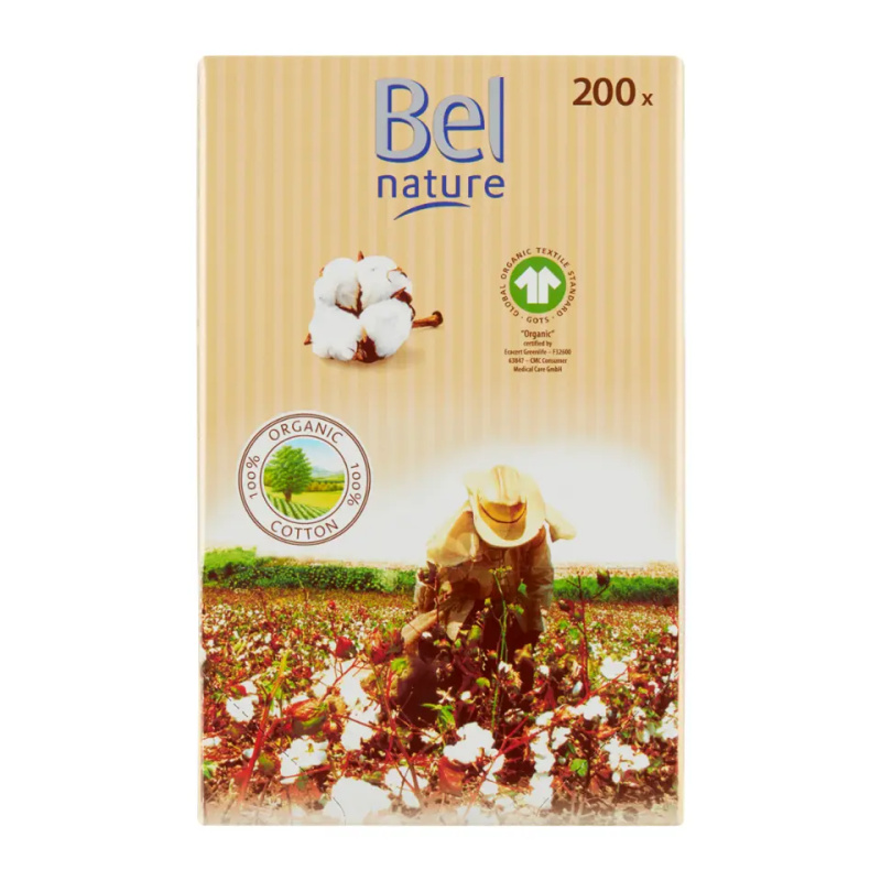 Bel Nature vatové tyčinky 200 ks