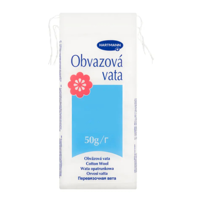 Hartmann Obvazová vata 50 g