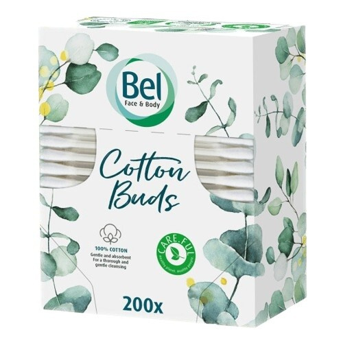 Bel Face & Body Cotton vatové tyčinky krabička 200 ks