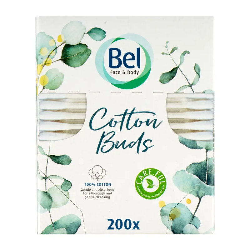 Bel Face & Body Cotton vatové tyčinky krabička 200 ks