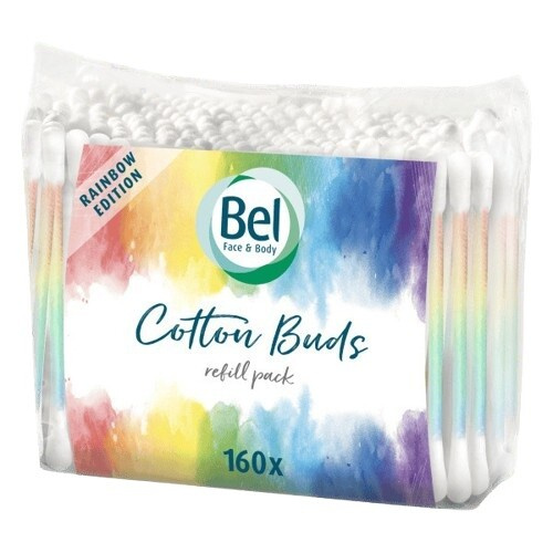 Bel Face & Body RAINBOW vatové tyčinky 160 ks