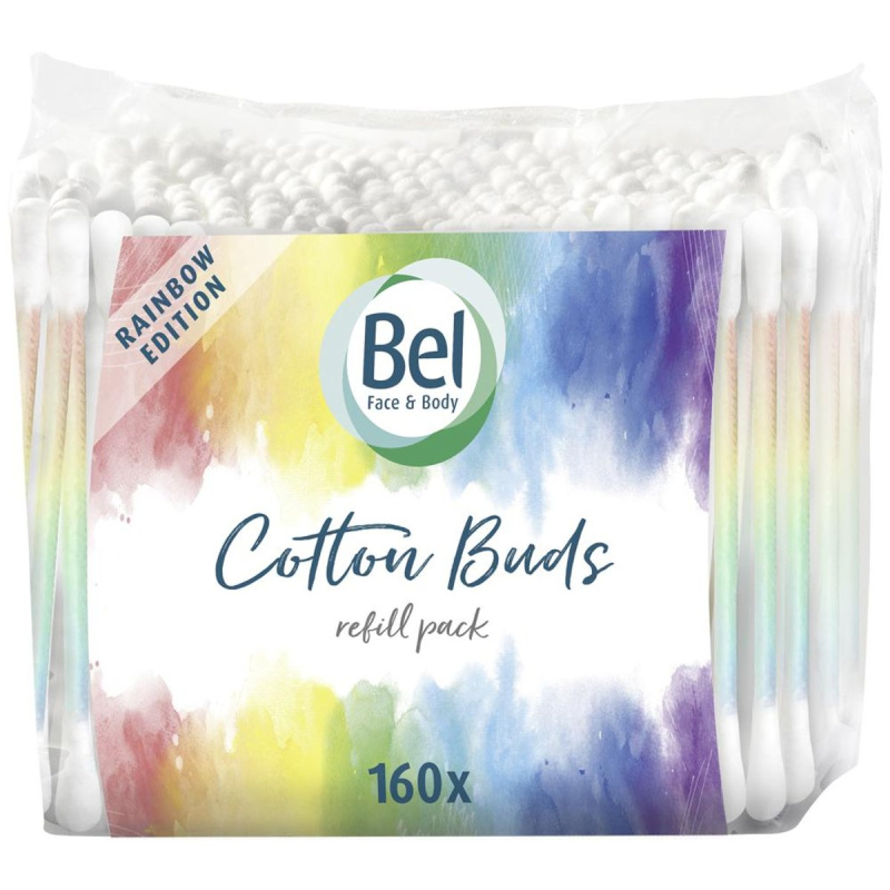 Bel Face & Body RAINBOW vatové tyčinky 160 ks